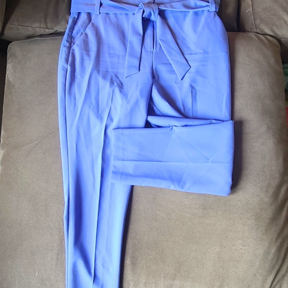 7TH Avenue plus paperbag waist dress paints